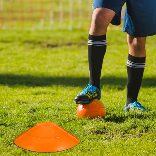 120 Pack Agile Soccer Cones with Portable Bags & Brackets, Sports Cones, Cone Sport, Agile Soccer Cone Used for Football Training