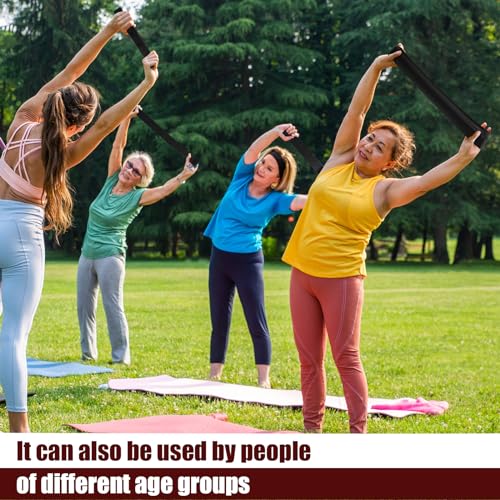 Deekin 20 Pcs Resistance Bands Loop Exercise Bands - color: Black, size: 40-50 lbs