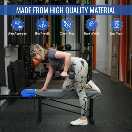 BENCHBARRIER® Original Patented Hygienic Fitness Equipment Cover | The Next Step in Gym Hygiene