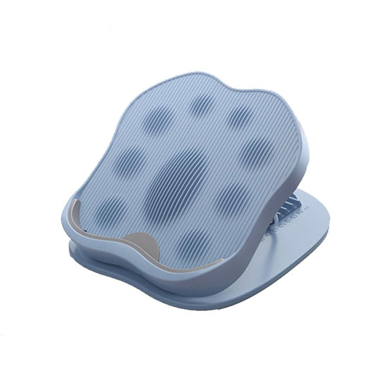 Plastic Incline Board Suitable for a Variety of Surfaces Support 800lbs Foldable Slant Board PP Material Stretching Equipment (Blue)