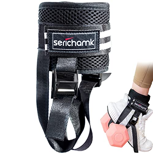 Adjustable Adjustable Feet Dumbbell Attachment,Feet Weight Lifting-Foot Weights for Exercise, Leg Extensions,Tibialis Trainer,Leg Lift Exercise Equipment - color: Style 1-Black 1pc