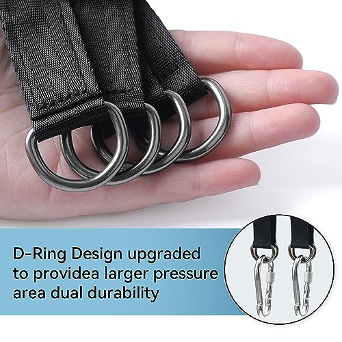 2 Pack Multi Purpose Tree Swing Straps, Gym Outdoor Mount Bands