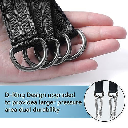 2 Pack Multi Purpose Tree Swing Straps, Gym Outdoor Mount Bands