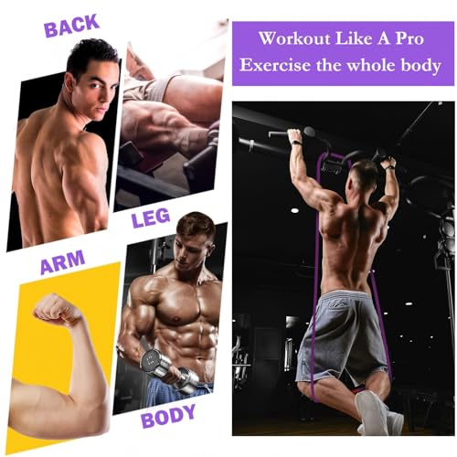 16 Pcs Resistance Bands Pull up Assistance Bands Exercise Workout for Working Out Muscle Training Therapy Muscle Training Men and Women