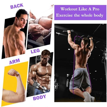 16 Pcs Resistance Bands Pull up Assistance Bands Exercise Workout for Working Out Muscle Training Therapy Muscle Training Men and Women