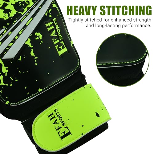 Soccer Goalkeeper Gloves for Kids Boys Children Youth Football Goalie Gloves with Strong Grips