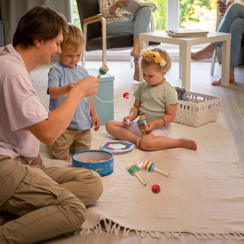 18 Packs Wooden Catch Ball, Retro Paddle Ball with String Toys for Kids & Adults, Hand Eye Coordination Cup and Ball Game for Outdoor Beach Lawn Party Favors, Family Fun & Education Supplies