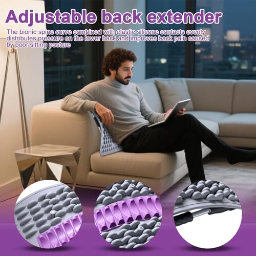 Back Cracker Arch Lumbar Cracker Board - color: Purplee