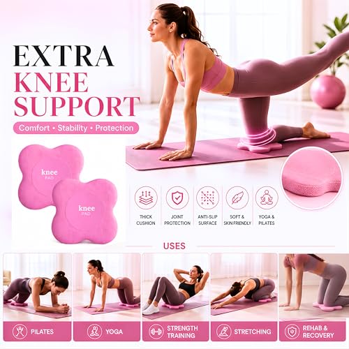 Pilates Kit for Women 22-in-1, Pilates Equipment Set with 14.5"Pilates Ring, Resistance Bands, Pilates Ball, Ankle Weights, Exercise Sliders, Grip Socks & Knee Pads For Yoga, Complete Home Workout Set