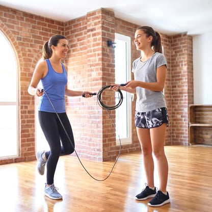 36PCS Adjustable PVC Jump Rope Bulk - 9.4ft Black Jump Ropes for Cardio Fitness, Workout, Training - Tangle-Free Plastic Jumping Rope Bulk for Men & Women