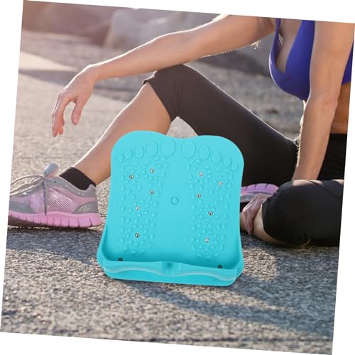 Abaodam Folding Pedal Stretch Board for Rehabilitation Portable Rib Board with Magnetic Acupoint Massage Durable Fitness Equipment for Home Use for Mobility