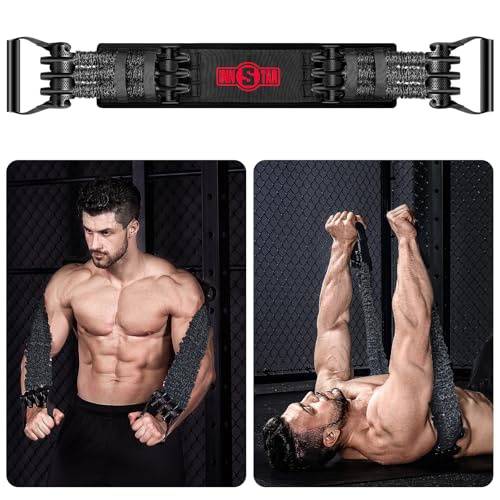 Innstar Multi-Function Resistance Bands for Working Out, Push Up Exercise Bands Resistance Bands Set for Bench Press Gym Equipment, Home Workout, Travel Portabl