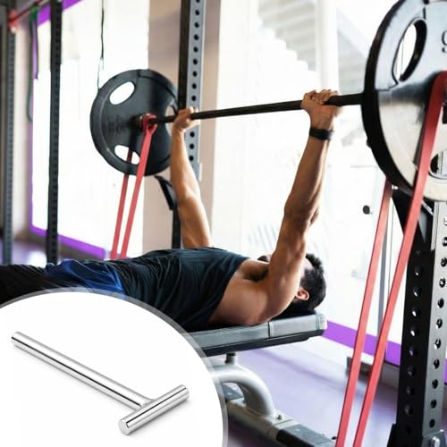 8 Pack Fitness Band Pegs Mount for Power Rack Exercise Bands & Suspension Straps Versatile Accessory for Resistance Band Training and Space Saving Power Racks