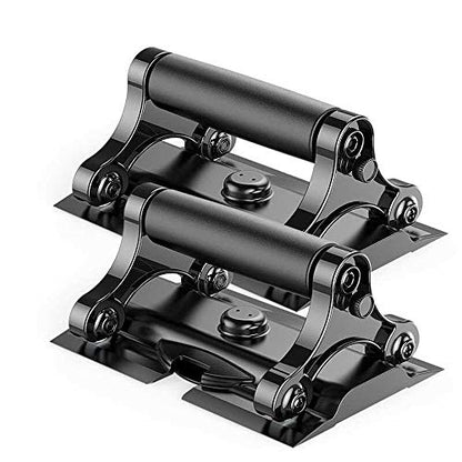 Push-up bracket-Rolling Push Up Bars Exercise EquipmentFunctional Roller Wheel Stands for Gym Home Core Workouts