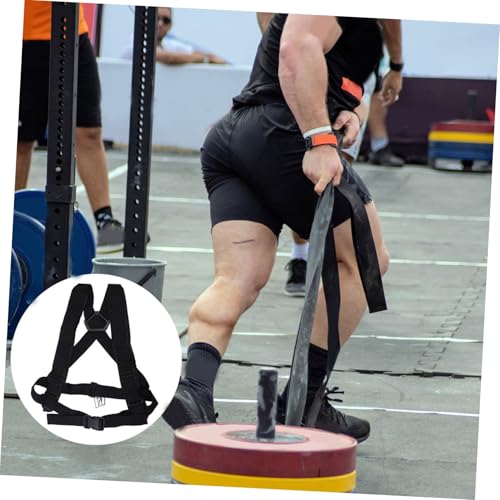 Abaodam Load-bearing Multifunctional Resistance Sled Pull Belt for Training Strap for Arms Legs and Chest Exercise Lightweight Outdoor Sports Equipment