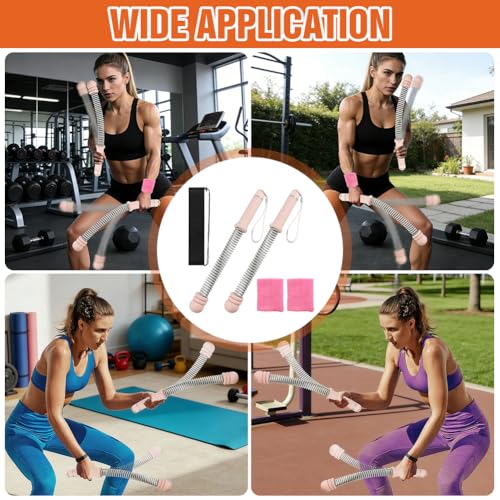 Weighted Cordless Training Ropes, Portable Workout Ropes for Home Gym, HIIT, Strength, Cardio Training with Wrist Wraps & Carry Bag for Men & Women