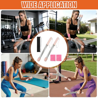 Weighted Cordless Training Ropes, Portable Workout Ropes for Home Gym, HIIT, Strength, Cardio Training with Wrist Wraps & Carry Bag for Men & Women