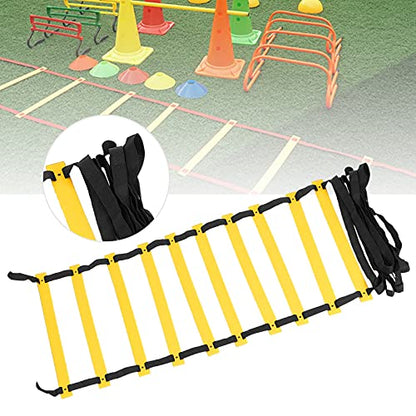 Agility Ladder Training Speed Ladder Stairs Professional Polypropylene Footwork Ladder for Soccer Fitness with Storage Bag
