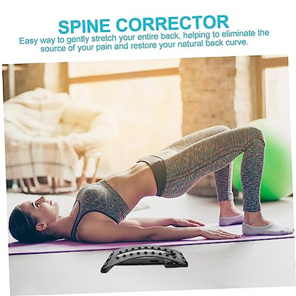 Back Arch Stretcher for Spine Relief Ergonomic Waist Stretching Device Massage Tool for Lumbar Support for Relaxing Muscles and Correcting Posture