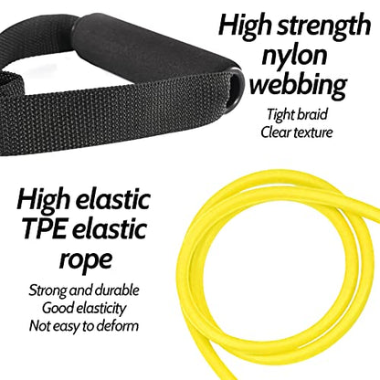 3PCS Resistance Bands with Handles Exercise Bands for Workout