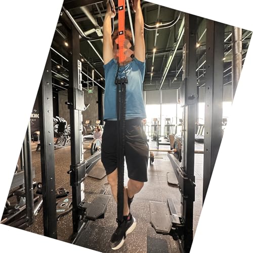 Pull-Up Assist Band with Adjustable Resistance – Heavy-Duty 400 lbs Elastic Power Bands for Chin-Up Training, Home Gym & Indoor Exercise – Ideal for Beginners, Students, and Adults (Orange)
