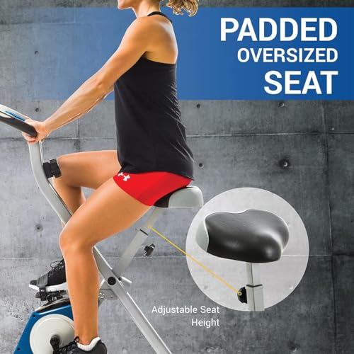 XTERRA Fitness Folding Exercise Bike, 225 LB Weight Capacity - style: FB150
