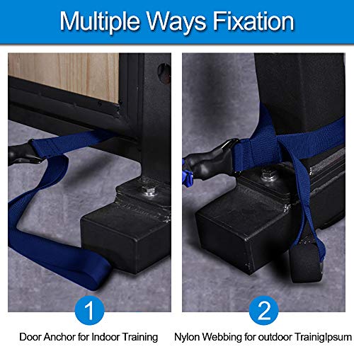 Booty Resistance Band Glute Kickbacks Cable for Legs, Glutes, Abs, Hip Workouts and Baseball Softball Training Bands with Carry Bag