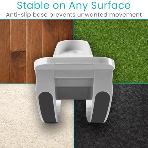 Vive Foot Rocker - Calf Stretcher for Achilles Tendinitis, Heel, Feet, Shin Splint, Plantar Fasciitis Pain Relief - Stretches Strained Leg Muscle - Ankle Wedge Stretch Improves Flexibility (Standard)