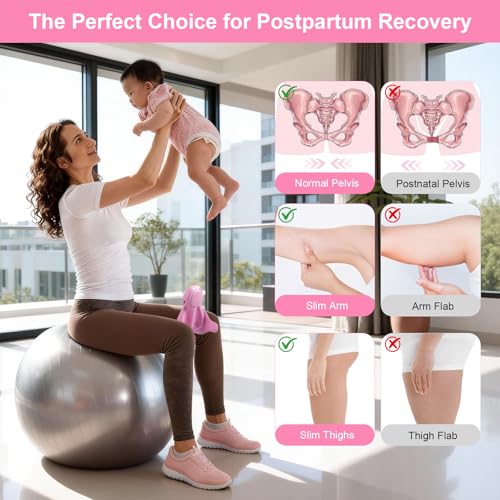 Thigh Trainer for Women, 0-70LB Adjustable Resistance Inner Thigh Exerciser with LED Display, Pelvic Floor Muscle Repair Devices with Resistance Band,Workout Kegel Equipment for Shaping at Home