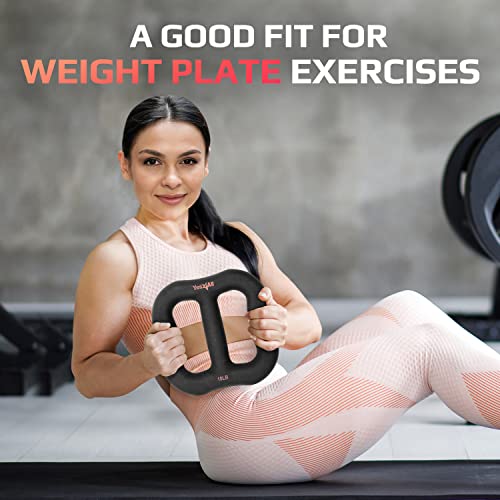 Yes4All 3-in-1 Multifunctional Neoprene Dumbbell/Multi-Usage Dumbbell with Solid Core, Ergonomic Curve,Black