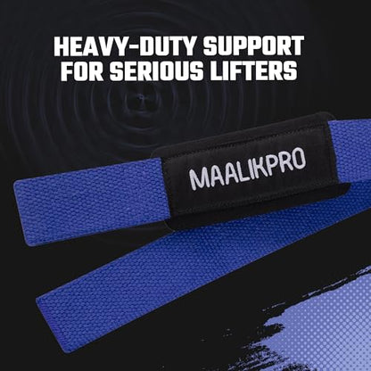 Weight Lifting Straps | Wrist Lifting Strap - color: Dark Blue