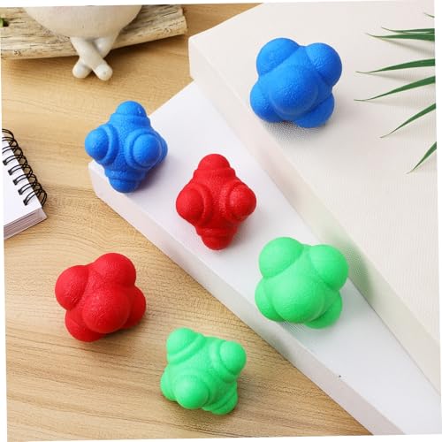 6pcs Reaction Training for Hand Eye Coordination Elastic Workout for Agility and Training Fun for Boys and Girls and Adults