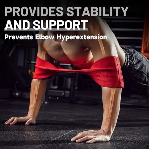 KCROSS Bench Press Band for Men and Women, Weight Lifting Bench Press Band, Push Up Exercise Bench - color: Red, size: M(7.6in)