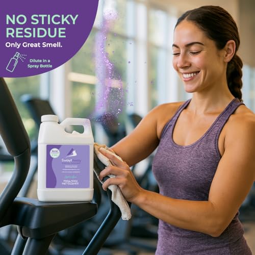 SwaytAway Fitness Mat Cleaner Concentrate Lavender, 32oz Makes 4 Gallons - size: 32 oz - 1 Pack