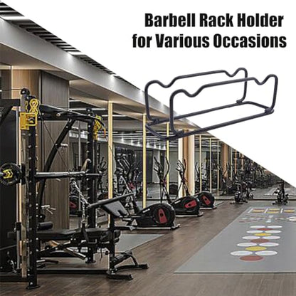 DICOSMETIC 1Pc Barbell Rack Holder Black Iron Dumbbell Brackets Small Dumbbell Holder Dumbbells Storage Rack Floor Fitness Storage Racks Weight Holders for Dumbbells Space Saving