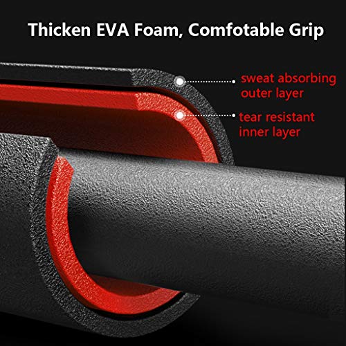 Chin Up Bar No Screws Installation Adjustable Pull Up Bar Doorway Chin Up Bar Horizontal Bar Exercise Bar with Locking Mechanism Upper Body Workout Bar for Home Gym Fitness - size: 116-145cm/45.6-57''