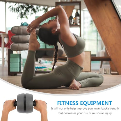 VICASKY Ab Roller Wheel Abs Core Workout Equipment Automatic Rebound Abdominal Exercise Wheel for Home Gym Men Women Fitness Training