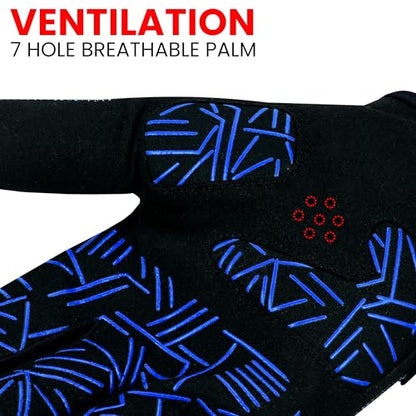 Baseball Batting Gloves for Youth Adult Kids Boys Softball - color: BLUE, size: Youth Small