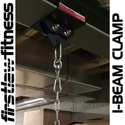 Firstlaw Fitness 1000 LBS I-Beam Clamp - Multi-Sports Made in The USA - size: 4.25 Inch Wide I-Beam