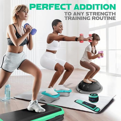 Yes4All Wrist & Ankle Weights Pair 1lb -10lbs, Adjustable Strap for Walking, Jogging, Pilates, Gym Fitness Workout for Women, Men