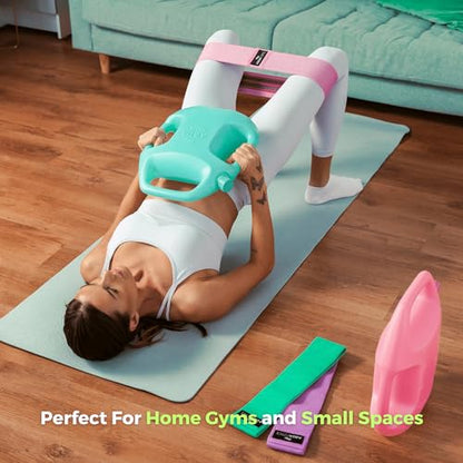 Adjustable Weights (2-11 lbs): Compact and Versatile for Home Workouts. Stay Fit with Water-Filled Weights (Set of 2).