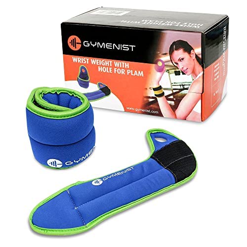 Pair of Wrist Weights With Hole for Thumb, Great for Running & All Kind of Cardio Exercises