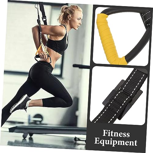 VICASKY Children's Lumbar Gymnastic Rings Set Adjustable Straps Sturdy Fitness Equipment for Home Use for Rehabilitation and Strength Training
