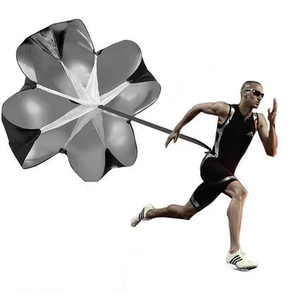 EatingBiting Umbrella Football Speed Training Running Drag Parachute Soccer Training Fitness Equipment Speed Drag Chute Physical Training Equipment