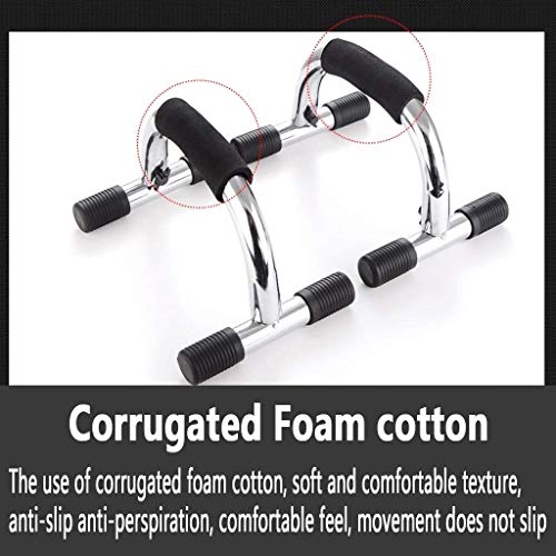 Push Up Bars - Home Workout Equipment Pushup Handle with Cushioned Foam Grip and Non-Slip Sturdy Structure