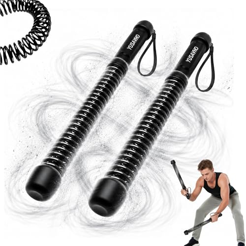 Ropeless Battle Ropes for Home Gym-Portable Cordless Training Rope Fitness Equipment for Men&Women,Weighted Workout Gear for Upper Body Cardio,Low-Impact Exercise Ropes for Small Spaces (Black) - color: Black