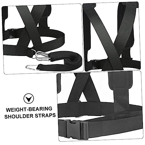 Weight-bearing Shoulder Straps Sled Harness Resistance Belt Training Belt for Strength Training