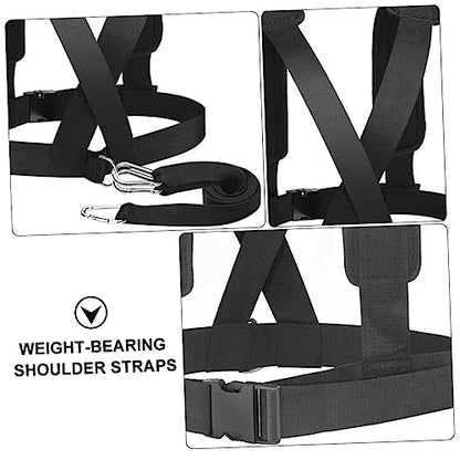 Weight-bearing Shoulder Straps Sled Harness Resistance Belt Training Belt for Strength Training