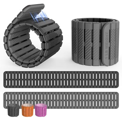 Magnetic Ankle Weights for Women Men Set of 2 (1 lb Each) Adjustable Wrist Weights for Pilates, Yoga, Workout and Daily Training