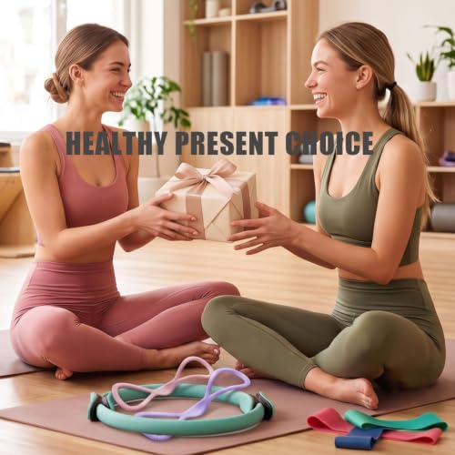 Resistance Bands with Handles,Figure 8 Resistance Band Elastic Fitness Bands Exercise Band for Home Yoga Gym Workout - color: Grey-25LB